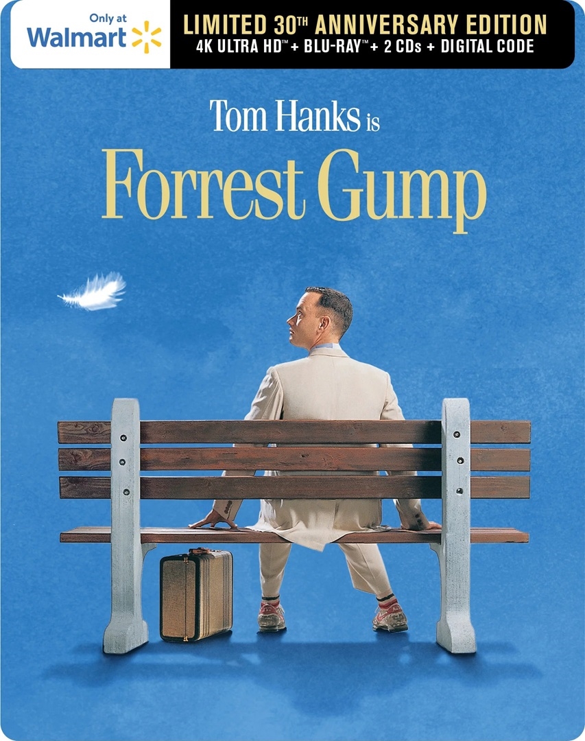 Forrest Gump (30th Anniversary SteelBook) in 4K Ultra HD Blu-ray at HD MOVIE SOURCE